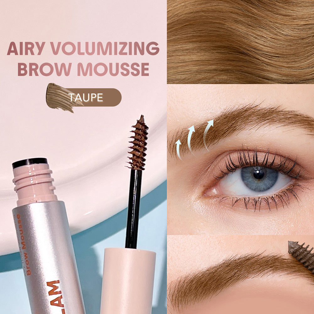 SHEGLAM Airy Tinted Volumizing Brow Mousse (Taupe), 5g