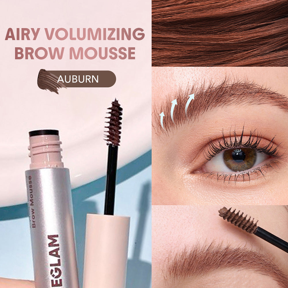 SHEGLAM Airy Tinted Volumizing Brow Mousse (Auburn), 5g