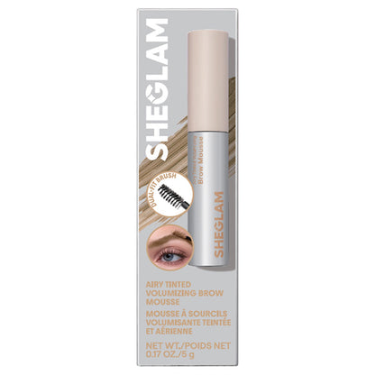 SHEGLAM Airy Tinted Volumizing Brow Mousse (Blonde), 5g