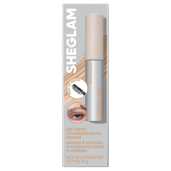 SHEGLAM Airy Tinted Volumizing Brow Mousse (Beige), 5g