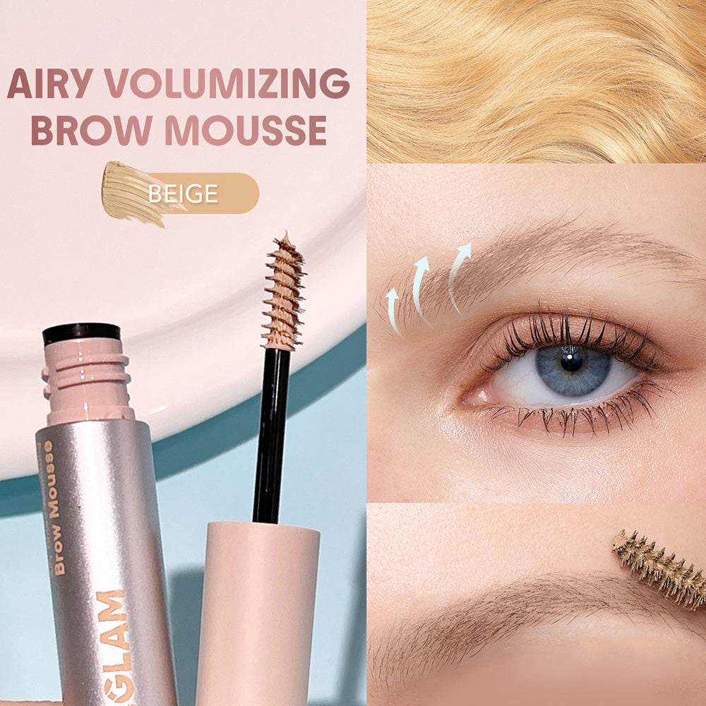 SHEGLAM Airy Tinted Volumizing Brow Mousse (Beige), 5g