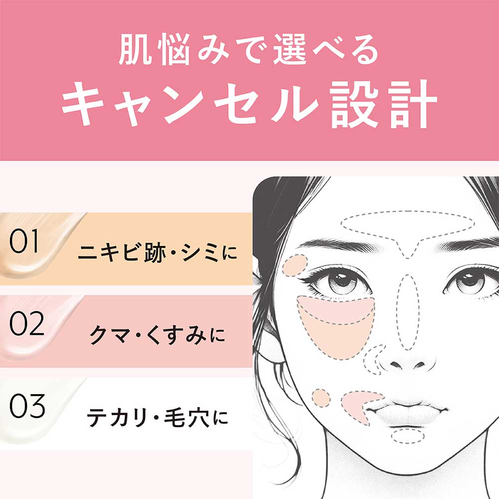 KiSS Noise Can Concealer (02 Pink Light), 6g