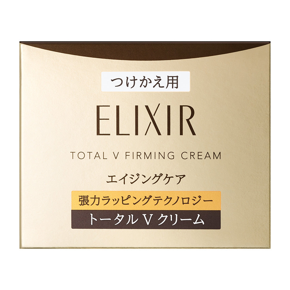 ELIXIR Total V Firming Cream ca Refill, 50g (Aqua Floral Scent)