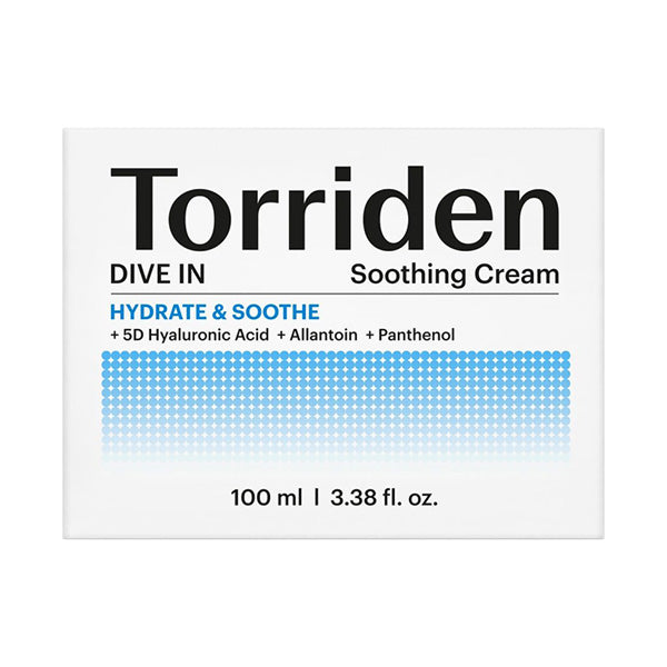 Torriden Dive-In Soothing Cream, 100ml