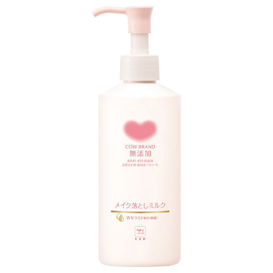 COW BRAND MUTENKA Makeup Remover Milk with Pump, 180ml
