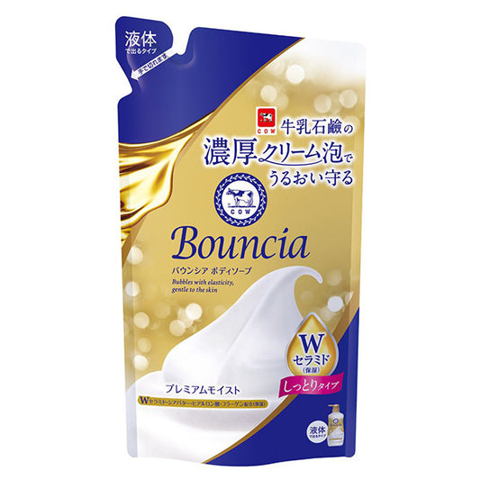 Bouncia Body Soap Premium Moist Refill, 320ml