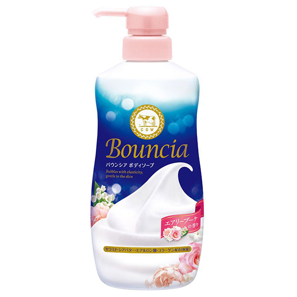Bouncia Body Soap with Pump (Airy Bouquet), 460ml