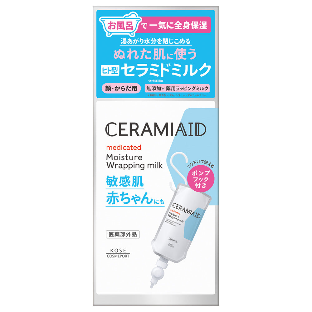 Ceramiade Medicated Moist Wrapping Milk, 310g
