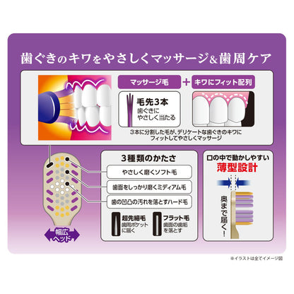 EBIS The Premium Care Gum Massage Plus Soft