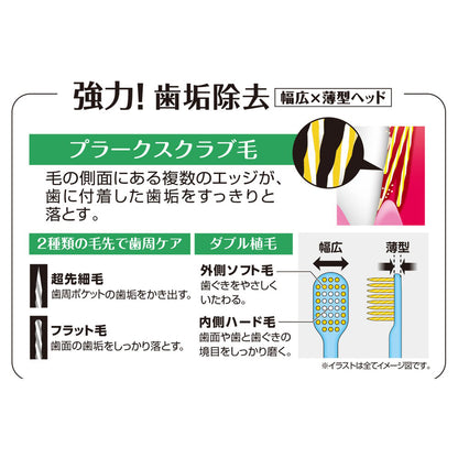 EBIS Premium Care High Plaque Removal 5-Row Compact Regular