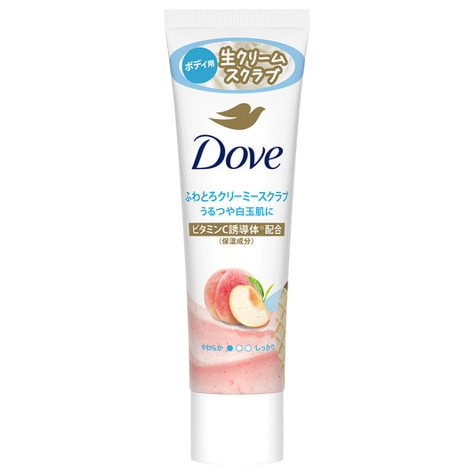 Dove Fluffy Creamy Scrub (Peach White Tea), 50g