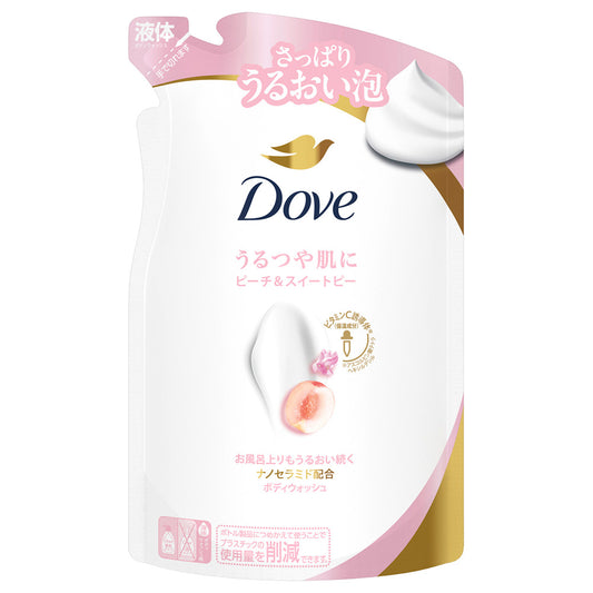 Dove Body Wash Refill (Peach & Sweet Pea), 300g