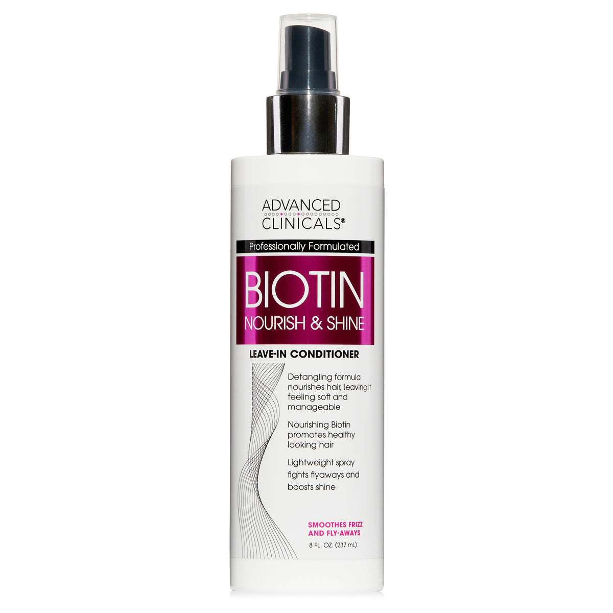 Advanced Clinicals Biotin Moist Repair Hair Mist, 237ml