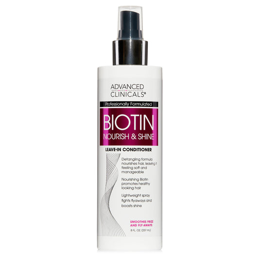 Advanced Clinicals Biotin Moist Repair Hair Mist, 237ml