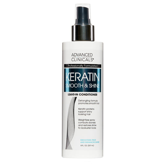 Advanced Clinicals Keratin Silk Shine Hair Mist, 237ml