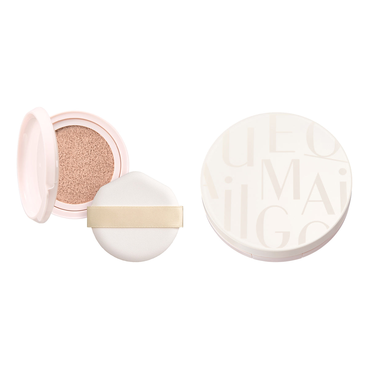 MAQuillAGE Essence Cushion EX Bright Glow with Case Set SPF30 (0 Pure Pink), 13g