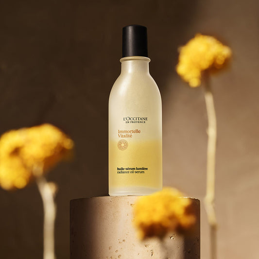 LOCCITANE Immortelle Vitalité Radiance Hair Oil Serum, 50ml