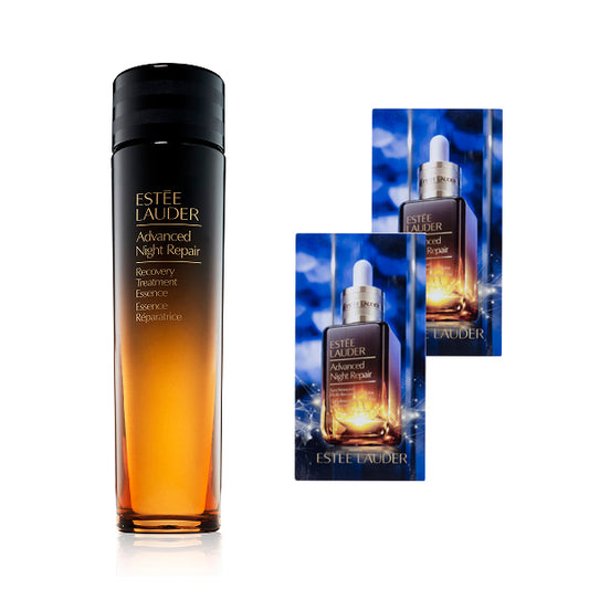 Estee Lauder @cosme Exclusive Advanced Night Repair Treatment Essence Lotion Holiday Gift, 200ml, 1.5ml x 2