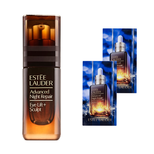 Estee Lauder @cosme Exclusive Advanced Night Repair LS Eye Serum Holiday Gift, 15ml, 1.5ml x 2