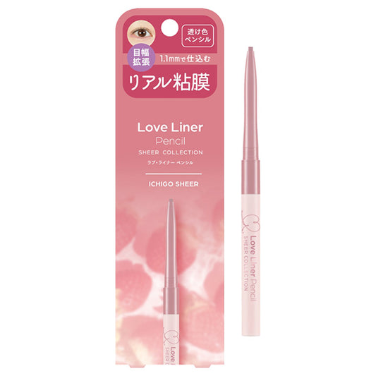 msh Love Liner Cream Fit Pencil R Ultra-Fine Eyeliner (Strawberry Sheer)