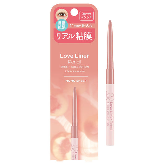 msh Love Liner Cream Fit Pencil R Ultra-Fine Eyeliner (Peach Sheer)