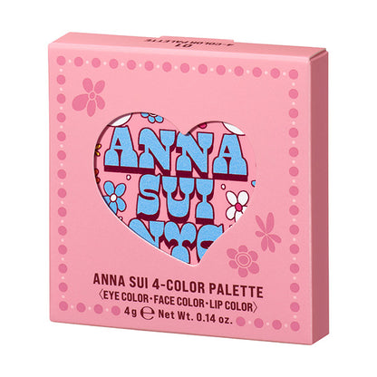 ANNA SUI 4 Color Palette Limited Edition (01)
