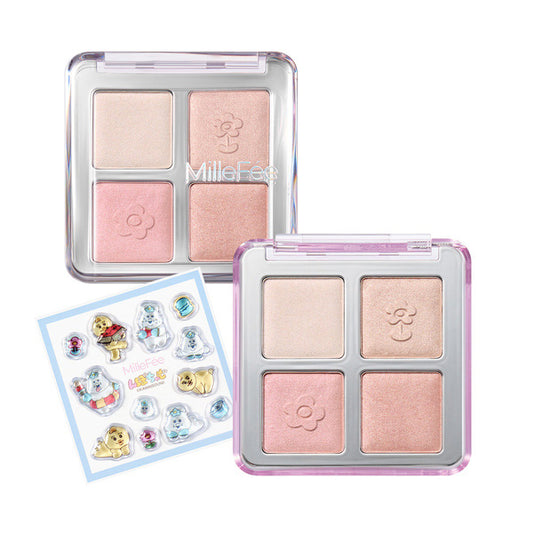 MilleFee Idol Highlighter Palette (P04 Npochamu & Kimimaro)