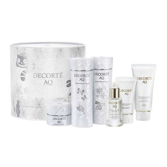 COSME DECORTE AQ Bright Radiance Coffret III, 60g, 30g, 100ml, 100ml, 10g, 15ml