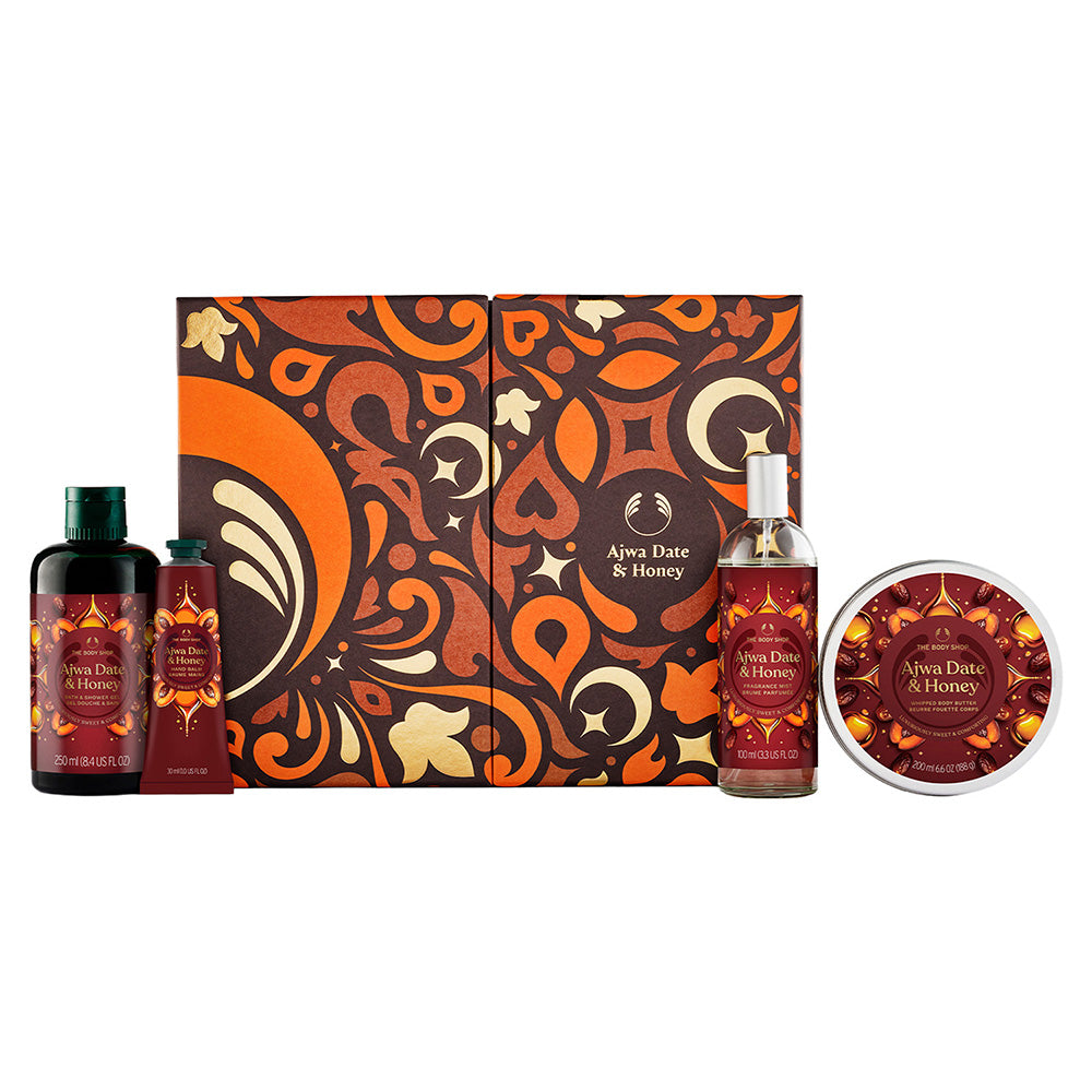 THE BODY SHOP Body Care Collection (Dates & Honey), 250ml, 200ml, 30ml, 100ml