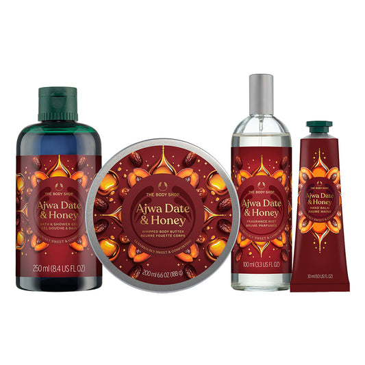 THE BODY SHOP Body Care Collection (Dates & Honey), 250ml, 200ml, 30ml, 100ml