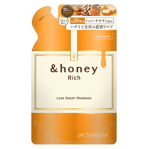 &honey Rich Luxe Repair Shampoo 1.0 Refill, 350ml