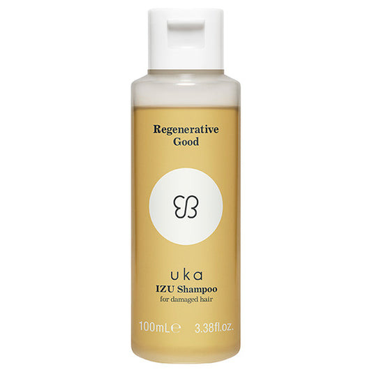 uka IZU Shampoo for Damaged Hair (Woody Rose), 100ml