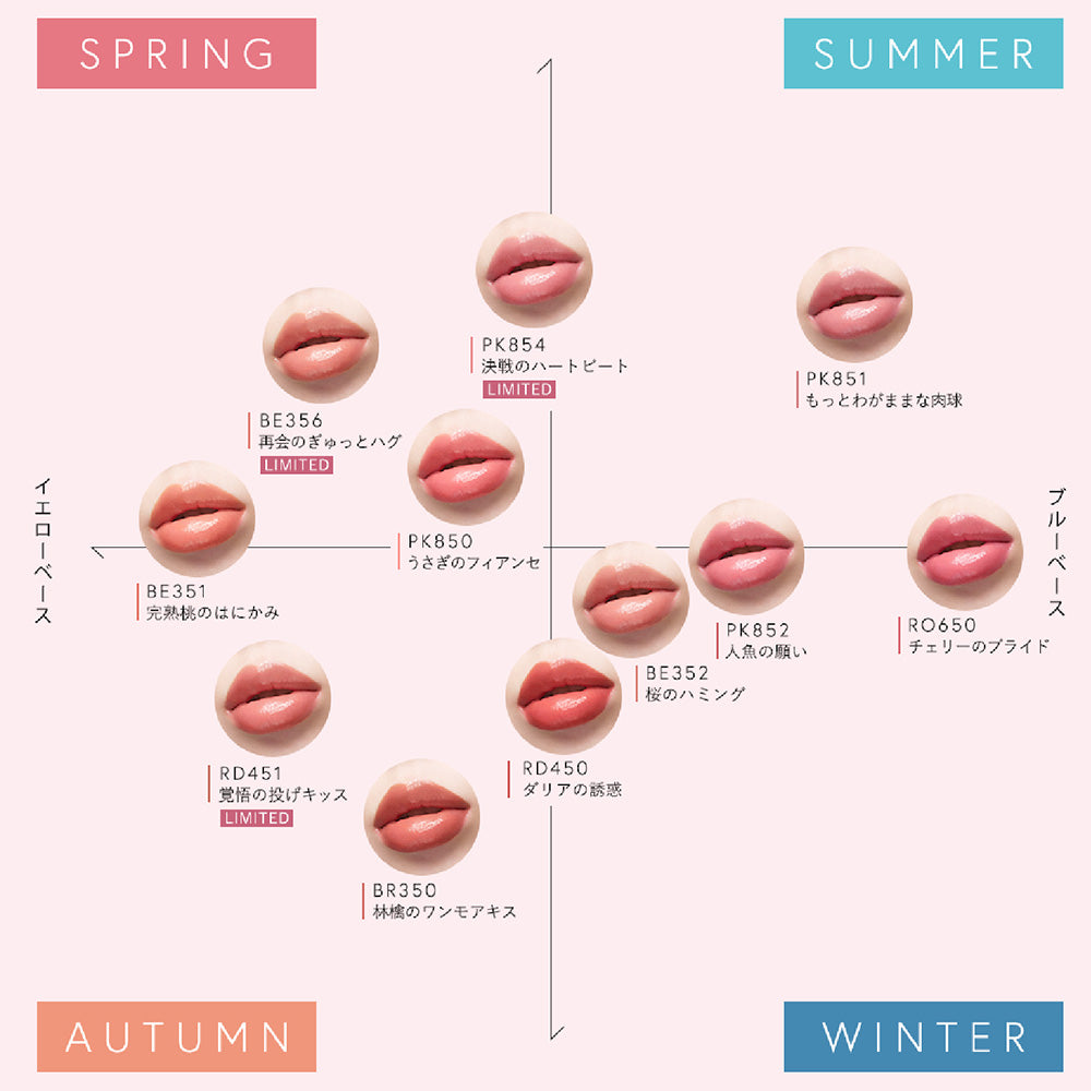 VISEE Nenmaku Fake Rouge II Limited Edition (PK854 Showdown Heartbeat, Unscented)