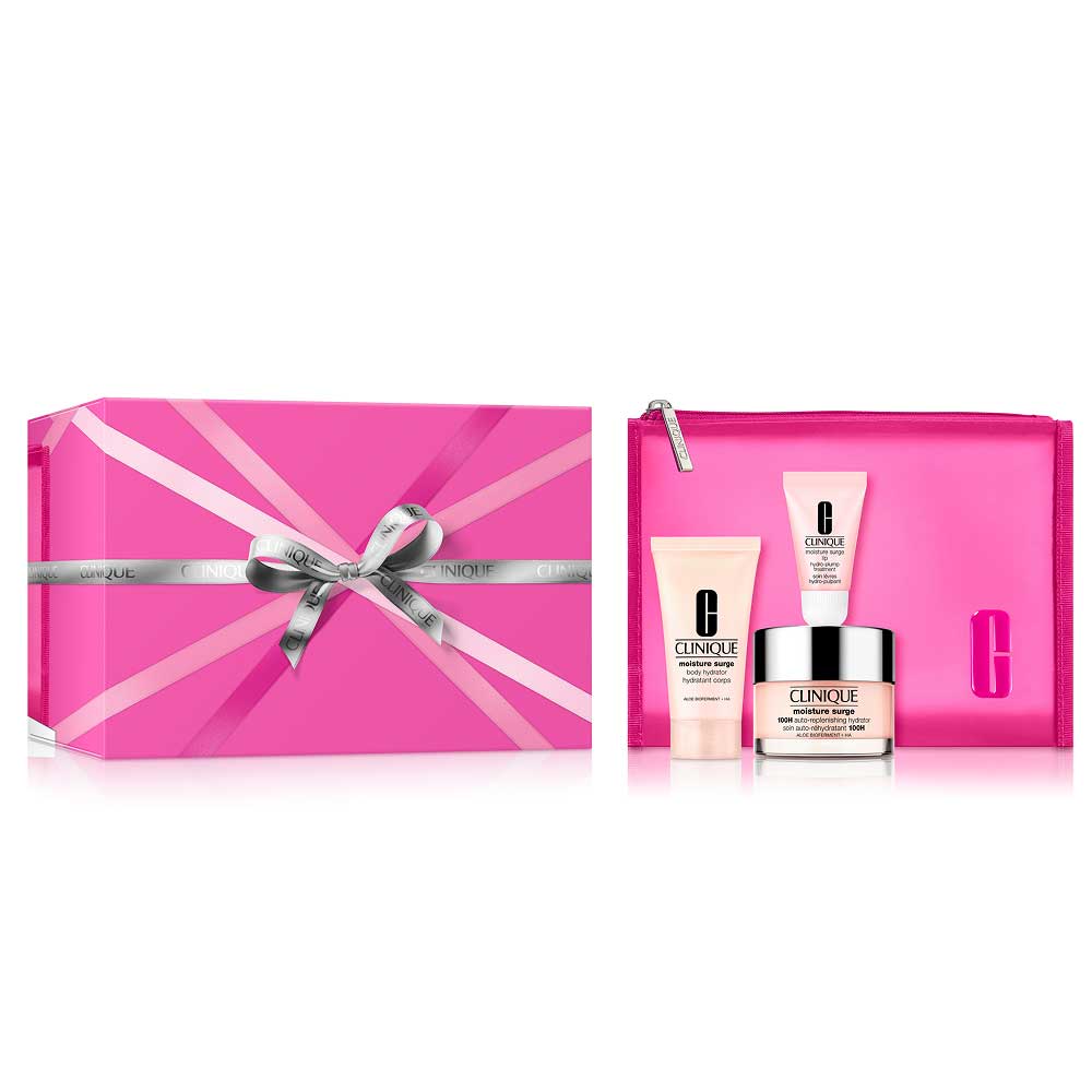CLINIQUE Moisture Surge 100H 50 Lip & Body Care Set 27, 50ml, 30ml, 7ml