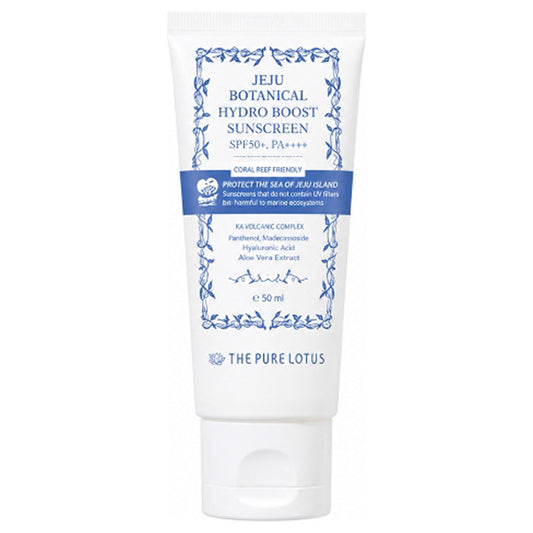 THE PURE LOTUS Jeju Botanical Hydro Boost Sunscreen SPF50+ (Herbal Botanical), 50ml
