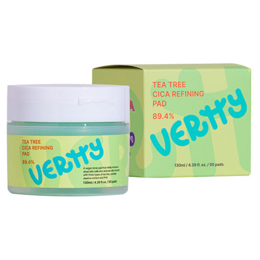Vertty Tea Tree Cica Refining Pad (Tea Tree), 130ml