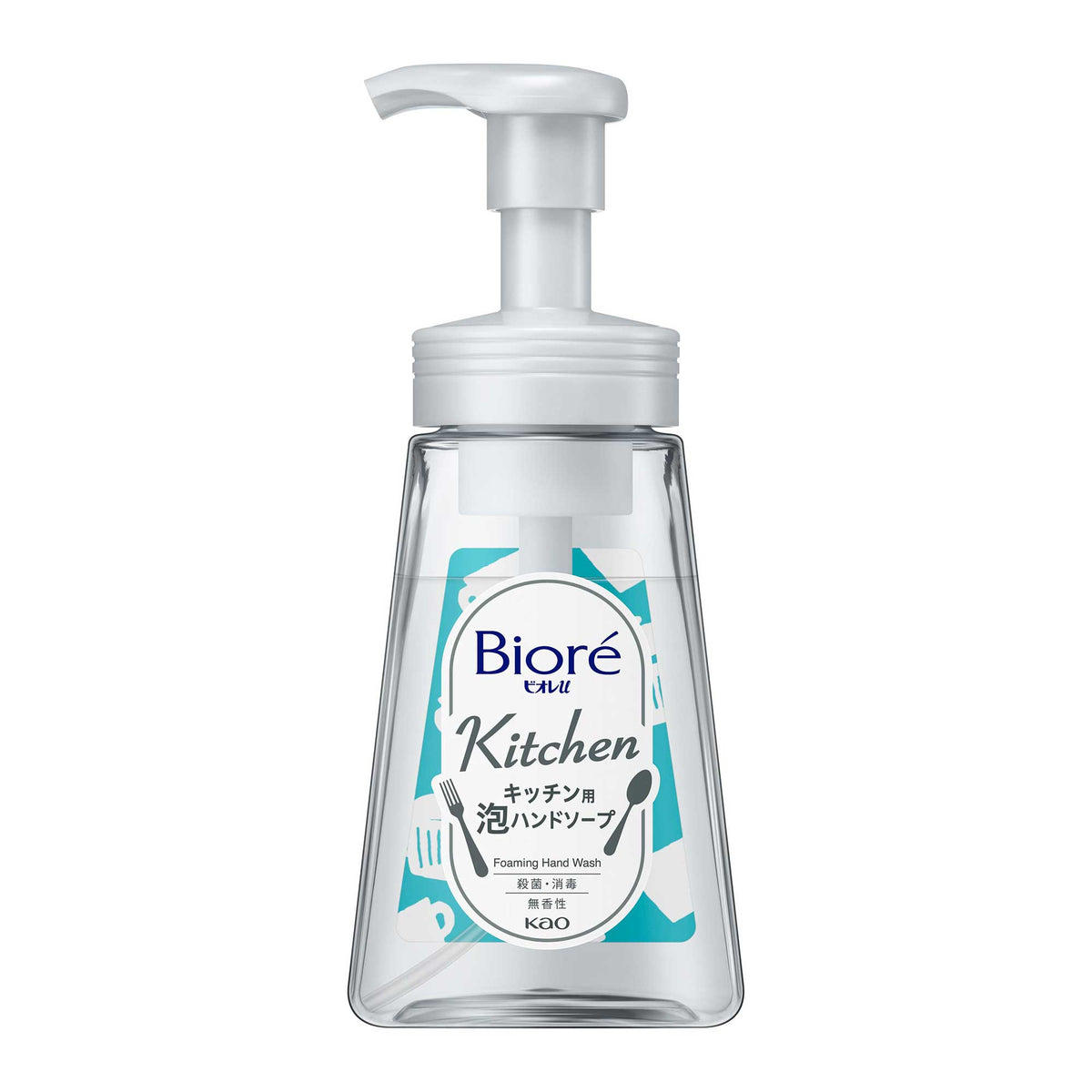 Biore Kitchen Foaming Hand Soap (Unscented), 240ml
