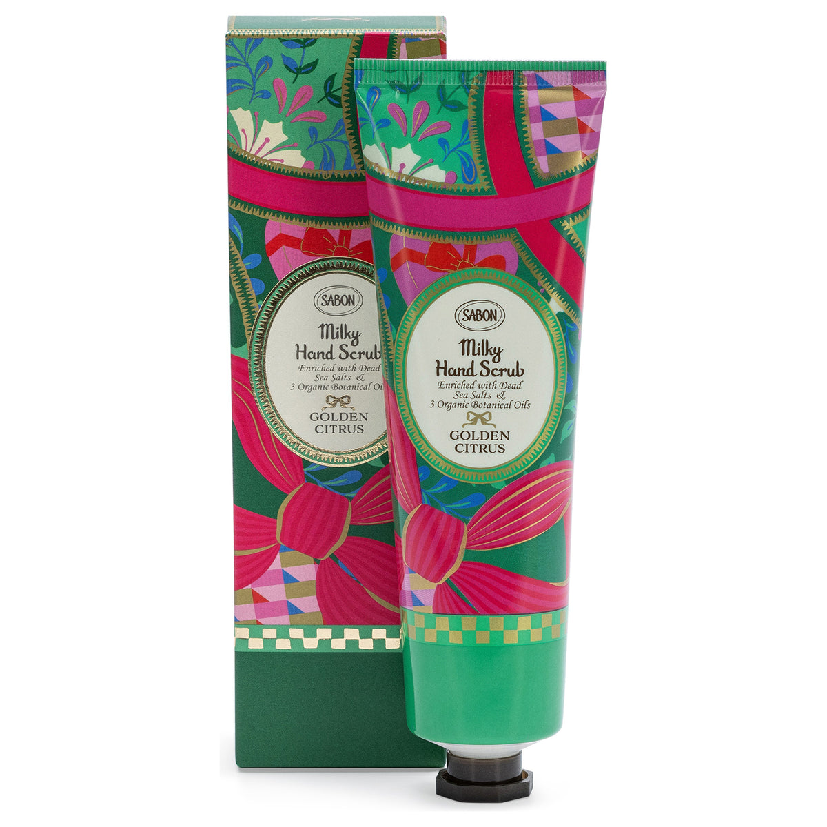 SABON Milky Hand Scrub (Golden Citrus), 75ml