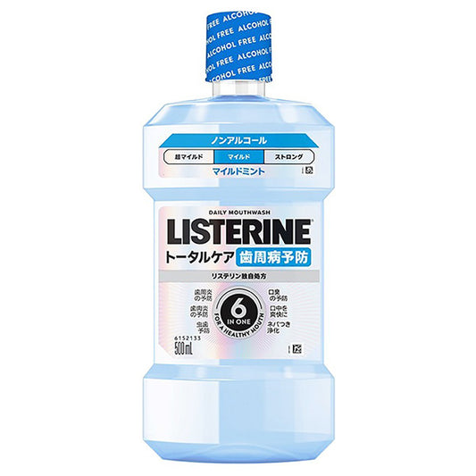 Listerine Medicated Total Care Gum Care Clear, 500ml