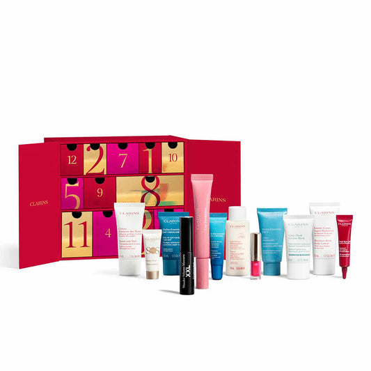 CLARINS Advent Calendar 2026, 12ml, 30ml, 15ml, 7ml, 15ml, 15ml, 10ml, 3ml, 1.4ml, 50ml, 30ml, 30ml