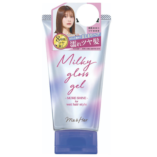 Me&Her Milky Gloss Gel More Shine (White Savon), 100g