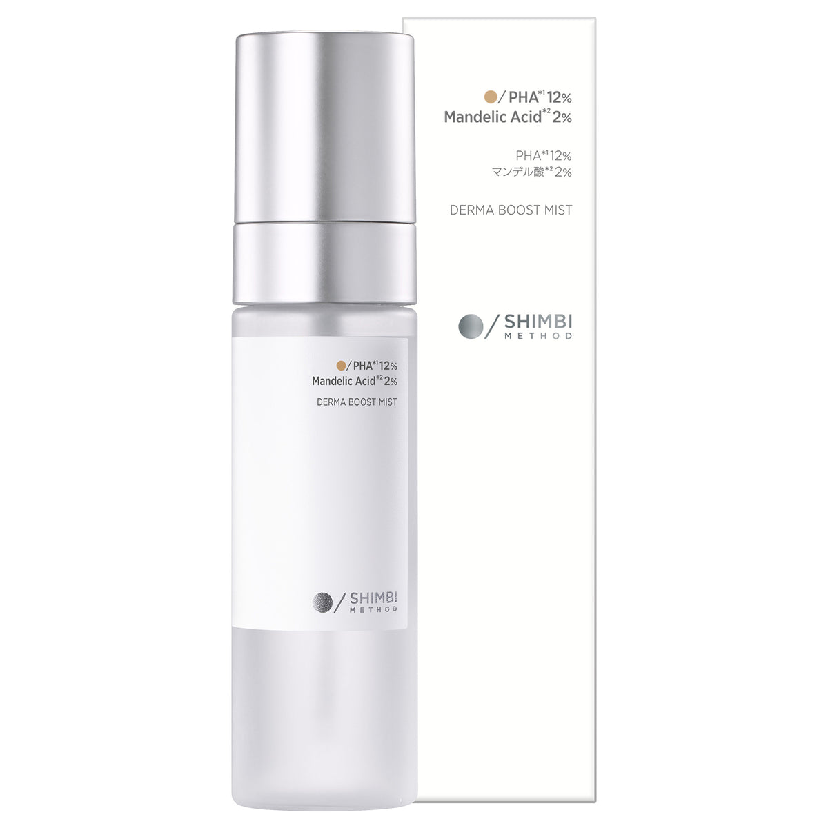 SHIMBI Derma Boost Mist PHA 12% Mandelic Acid 2%, 60ml