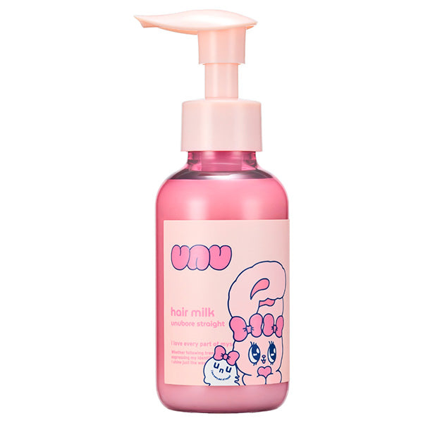 unu Unubore Straight Hair Milk Esther Bunny Edition (Strawberry Candy), 100ml