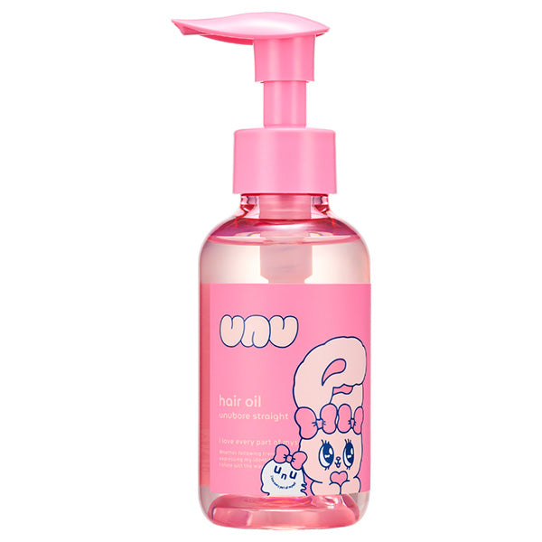 unu Unubore Straight Hair Oil Esther Bunny Edition (Strawberry Candy), 100ml