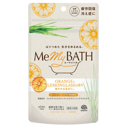 Earth Corporation Me My Bath (Orange & Lemongrass), 240g