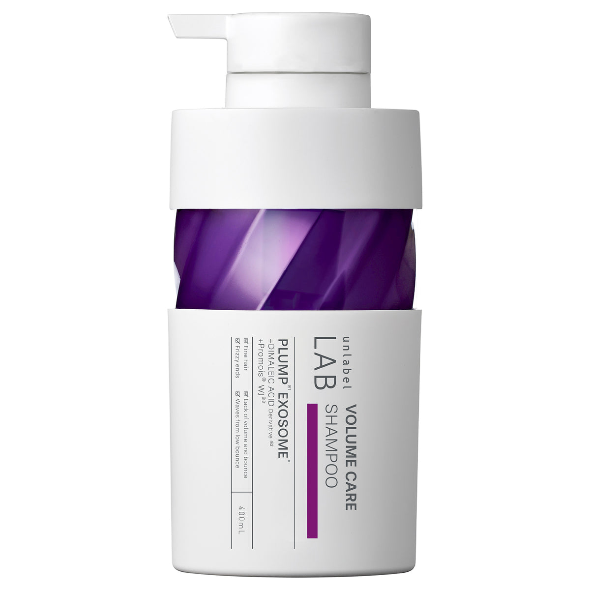 unlabel EX Bounce Shampoo, 400ml