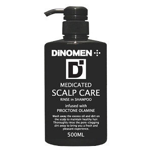 DiNOMEN Medicated Scalp Care Rinse-in Shampoo, 500ml
