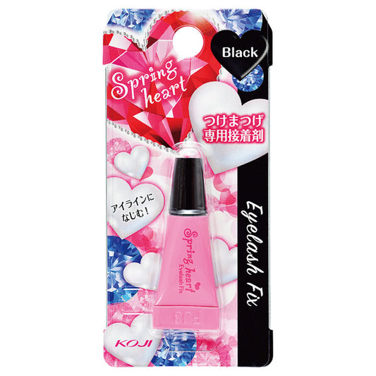 Spring Heart Eyelash Fix (Black)