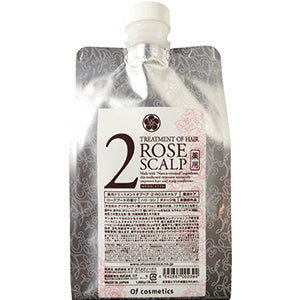 Of cosmetics Medicated Treatment Of Hair 2-RO Scalp Eco Size (Rose Bouquet Scent), 1000g