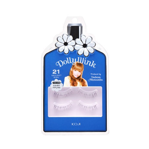 Dolly Wink Eyelashes (No.21 Secret Girl) , 2 pairs